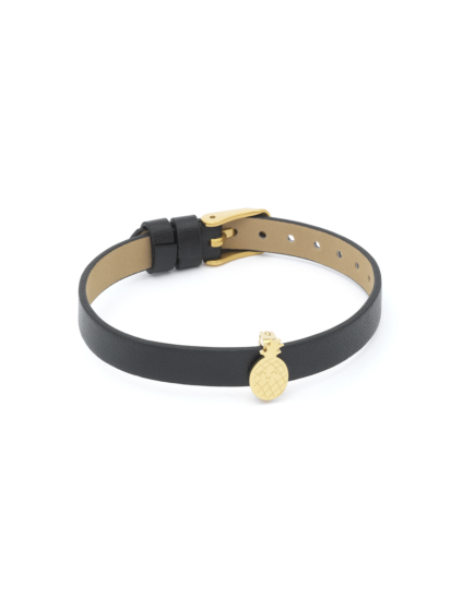 PULSERA MR WONDERFUL Tropical Party - GOLD&BLACK