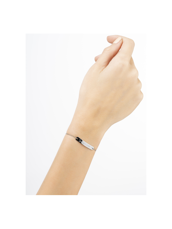 PULSERA MR WONDERFUL Wonderful Words - SILVER | Joyería Parejo