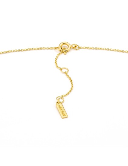 Collar Ania Haie Gold Deus N009-07G Plata de Ley