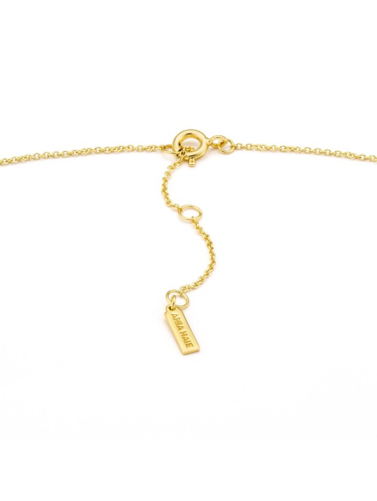 Collar Ania Haie Gold Deus N009-07G Plata de Ley