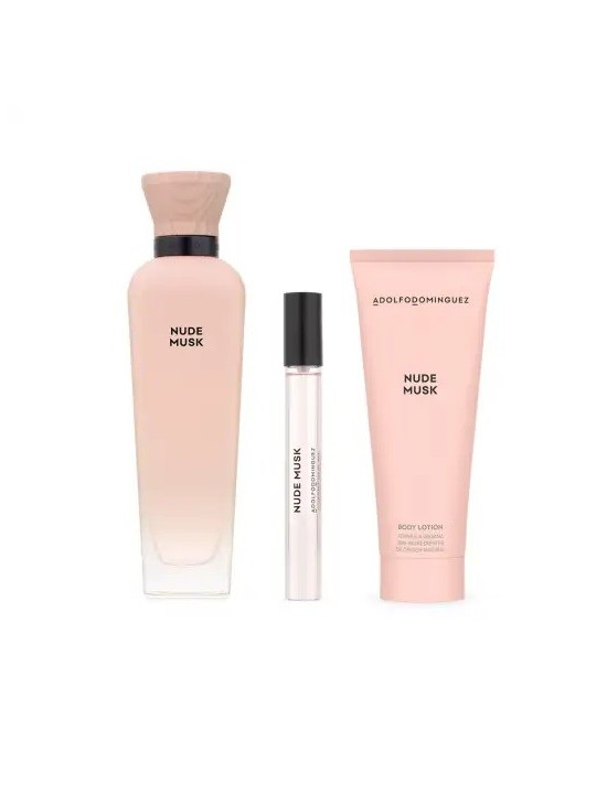 Set Nude Musk Mujer Adolfo Domínguez 120 ml | Joyería Parejo