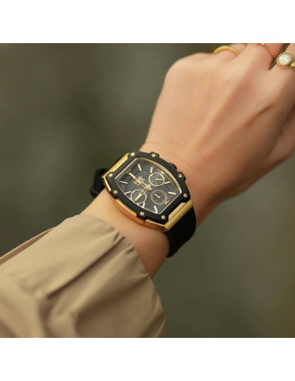 Reloj Ice Wath Boliday Black Gold Mujer  | 022865