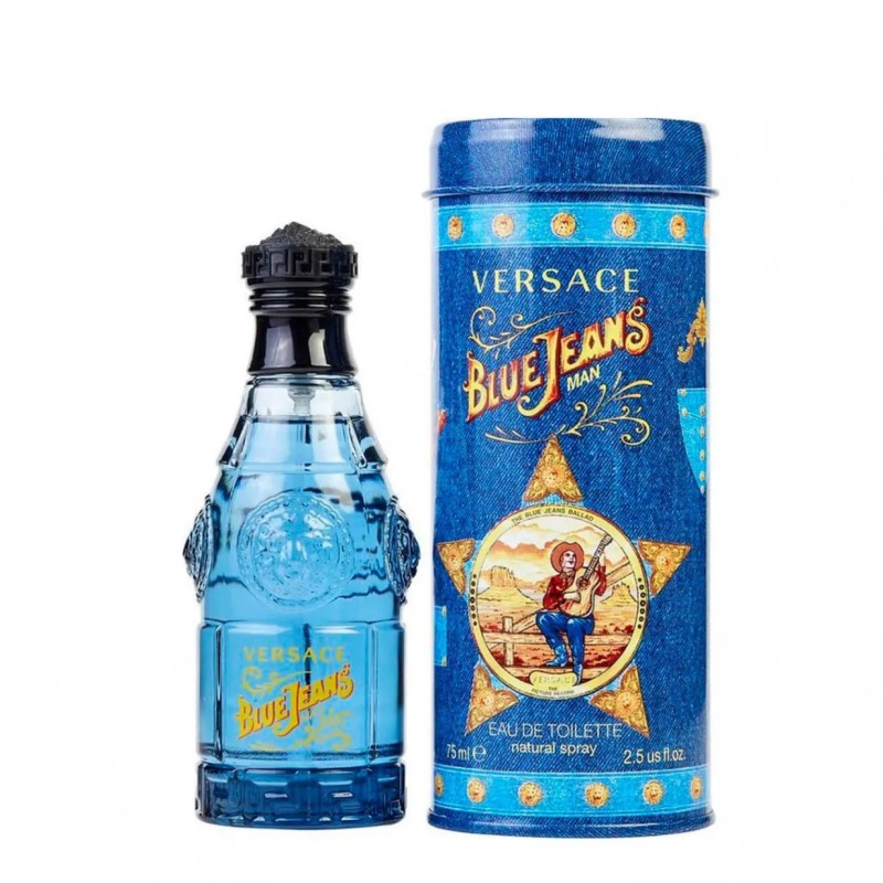 Versace Blue Jeans Hombre Eau de Toilette 75ml  | Joyería Parejo