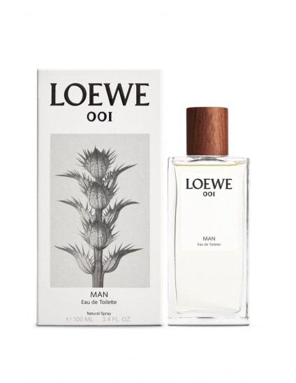 Loewe 001 Man Eau de Toilette 100ml Hombre - Almizcle, Sándalo y Lavanda