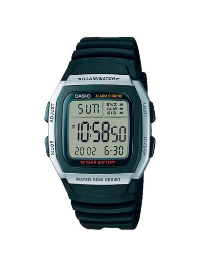 Reloj Casio Timeless W-96H-1AV Hombre | Joyería Parejo