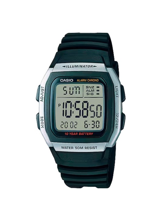 Reloj Casio Timeless W-96H-1AV Hombre | Joyería Parejo