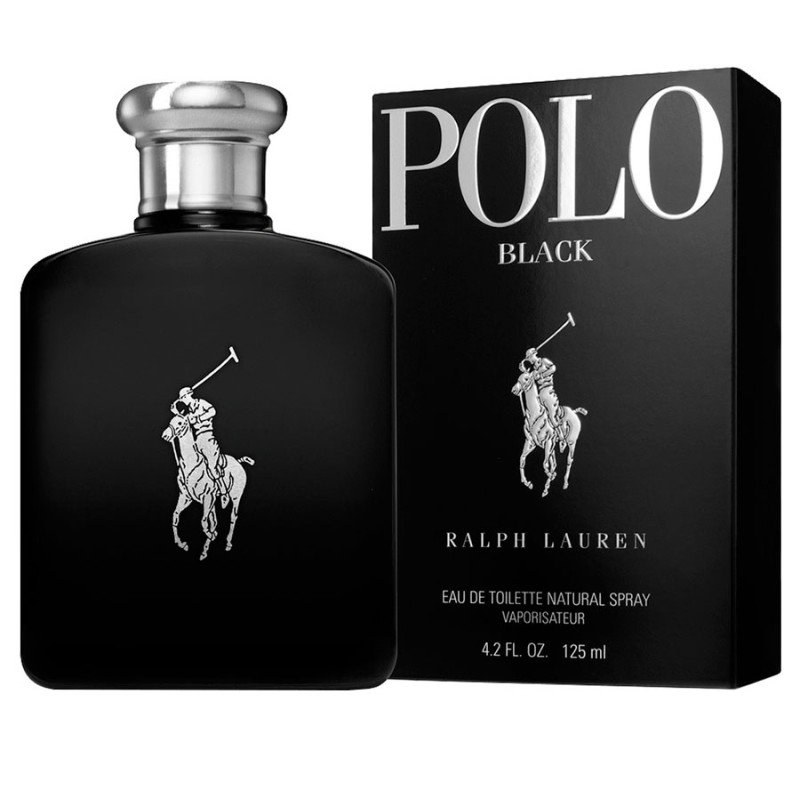 Ralph Lauren Polo Black Eau de Toilette 125 ml Hombre | Joyería Parejo