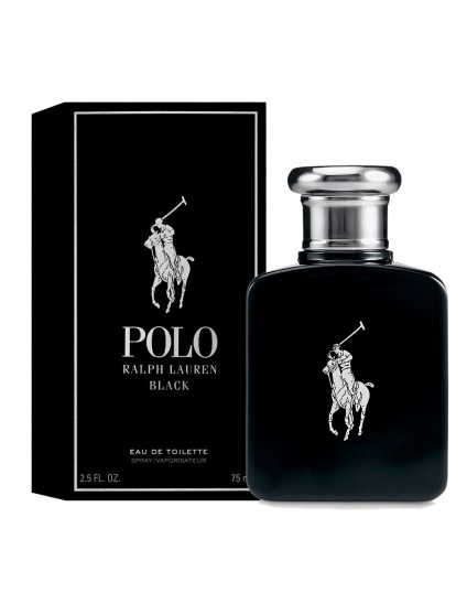 Ralph Lauren Polo Black Eau de Toilette 75 ml Hombre | Joyería Parejo