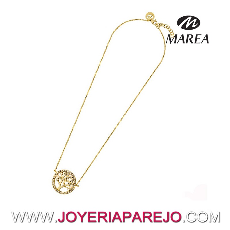 Collar Marea Jewel Mujer D00207/22 Árbol Vida Dorado | Joyería Parejo