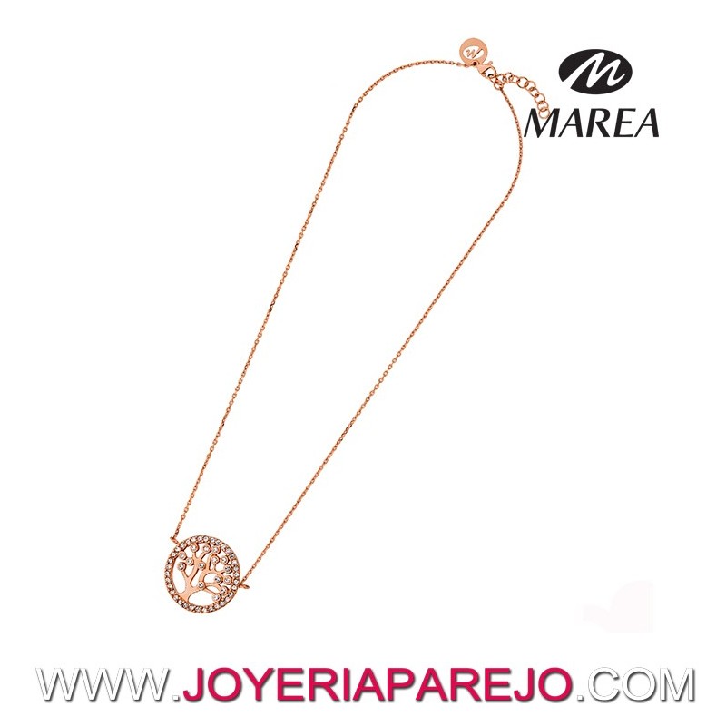 Collar Marea Jewel Mujer D00207/23 Árbol Vida Rosado