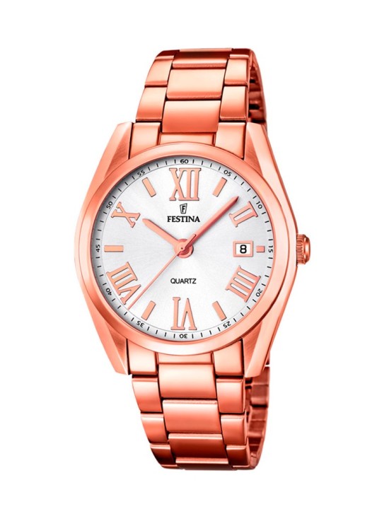 Reloj Festina Mujer F16793/1 Acero Rosado | Joyería Parejo